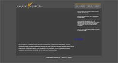 Desktop Screenshot of harvestequities.com